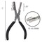The Beadsmith Big Wrapper Pliers – Multi-Step Wrapping Tool –13, 16 & 20mm barrels - 7 Inches Long, 1.25” Stainless Steel Jaws, Cushioned Grips – Use to Shape Rings and Make Consistent Sized Loops …
